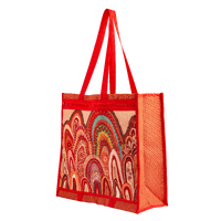 Aboriginal Art Teslin Shopping Bag (39 x 38 x 17cm) - Beautiful Journey Home