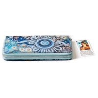 Chernee Sutton Aboriginal Art Large Zipped Wallet - Lilly Pilly