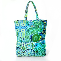 Better World Aboriginal Art Quilted Baby Bag [14x20 cm] - Ngarrindjeri Country