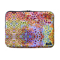 Utopia Aboriginal Art Neoprene Laptop Sleeve - Soakage