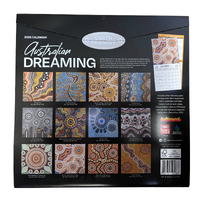 Australian Dreaming Aboriginal Art 2026 Calendar - Square