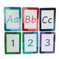 Alphabet & Number Flash Cards [Pkt 36]