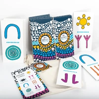 Wingaru Education Aboriginal Symbols Dominoes [28 pieces]
