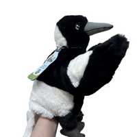 Magpie Handpuppet (25cm) - Plush Toy