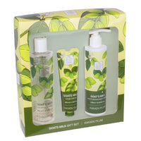 Finger Lime - The Australian Cosmetic Co Goats Milk Gift Set (3pce) 