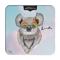 Banksia Red Animals of Australia - Koala Tin (Lemon Myrtle Shortbread) 150g