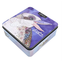 Banksia Red Animals of Australia - Kookaburra Tin (Lemon Myrtle Shortbread) 150g
