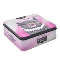 CLEARANCE Tasmanian Devil Tin (Macadamia Butter Shortbread) 150g - Banksia Red Animals of Australia [BB 8 SEPT 26]