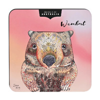 CLEARANCE - Wombat Tin (Macadamia Butter Shortbread) 150g - Banksia Red Animals of Australia