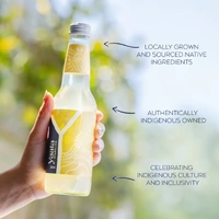 Desert Lime & River Mint Sparkling Water [330ml] - Yaala Sparkling