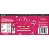 CLEARANCE - My Dilly Bag Mountain Pepper Macadamia Nut Oil - 100ml