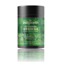 Indigiearth Revitalising Green Tea with Lemon Myrtle Tea Bags (x12) - 24g