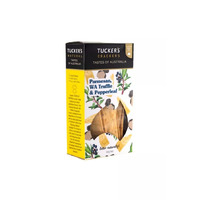 Tuckers Crackers - Parmesan, WA Truffle and Pepperleaf - 90g
