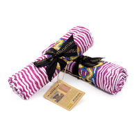 Better World Aboriginal Art - Muslin Wrap - Kuntjanu (Rainbow Serpent)