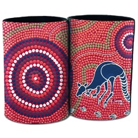 Tobwabba Aboriginal Art Neoprene Can Cooler - Kangaroos Feeding [1 only]