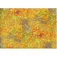Fallen Leaves (Yellow) - Aboriginal design Fabric