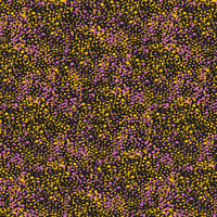 Utopia Bush Plum (Yellow) [SCRAP 0.65M] - Aboriginal design Fabric