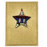 Bush Medicine Plants - Better World Aboriginal Art Christmas Decoration Card