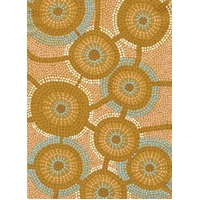 Saltwater Sunrise - All Wrapped Up - Aboriginal Sheets Wrapping Paper (20)