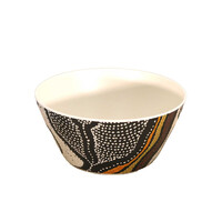 Utopia Aboriginal Art Bamboo Small Bowl - My Country 