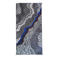 Utopia Aboriginal Art Waffle Microfibre Large Beach Towel (164cm x 80cm) - My Country