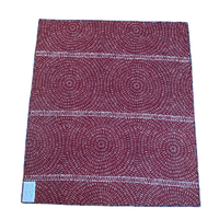 Aboriginal design Quilted Blanket (158cm x 140cm) # 3