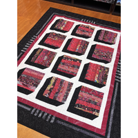 Aboriginal design Quilted Blanket (160cm x 130cm) # 7