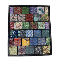 Aboriginal design Quilted Blanket (132cm x 117cm) #21