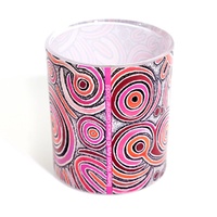 Better World Aboriginal Art Tealight Candle Holder [9cm x 8cm] - Celebration of Life