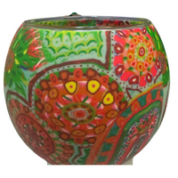 Koh Living Aboriginal Art Tealight Candle Holder (11cm) - The Gift