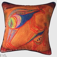 Saretta Aboriginal Art Totem Cushion Cover - Mowane (Kangaroo)
