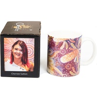 Banksia - Chern'ee Sutton Aboriginal Art Boxed China Mug