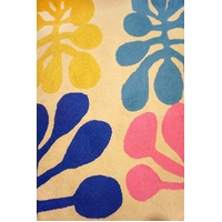 Aboriginal Art Handmade (3'x 2') Wool Rug (Chainstitched) (91cm x 61cm) - Watiya Tjuta Tree [3]