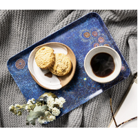 Warlukurlangu Aboriginal Art Melamine Scatter Tray - Seven Sisters Dreaming