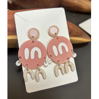 Windyigarn Aboriginal Arts Handmade Acrylic Earrings - Women