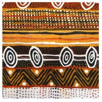 Better World Aboriginal Art Cotton Apron - Jilamara Design