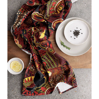 Justin Butler Aboriginal Art Australia Made Teatowel - Nartji Papipi