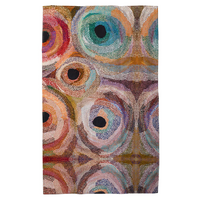 Martumili Artists Aboriginal Art Australia Made Teatowel - Punmu Waterholes