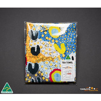 Yarliyil Aboriginal Art Australia Made Teatowel by Rosie Lala