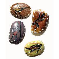 Good Luck Aboriginal Art Message Stones