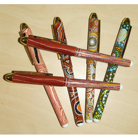 Aboriginal design Roller Pen (Black Ink) - SINGLE PEN