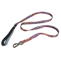 Utopia Aboriginal Art Design Dog Leash/Lead - Atwakeye (Bush Orange) [size: Large]