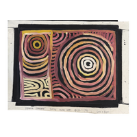 Minyma Kutjara Wingellina  UNstretched Canvas (60cm x 82cm) - Iwiri Aboriginal Art