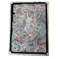 Piltati Tjukurpa - UNstretched Canvas (71cm x 102cm) - Iwiri Aboriginal Art