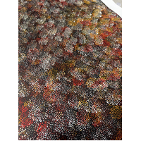 Raintree Aboriginal Art UNStretched Canvas (60cm x 45cm) -  Thorny Lizard Dreaming