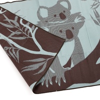 Koala Duo [Blue/Grey] - XLARGE (2.4m x 4m) - Recycled Plastic Mat