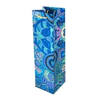 Aboriginal design Handmade Paper Giftbag (Long) - Pikilyi