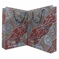 Warrina Aboriginal Art Giftbag (Large) - Bush Camp