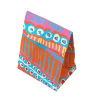 Aboriginal design Handmade Paper Mini Pouch Giftbags - Two Dogs Dreaming