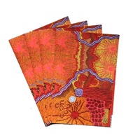Aboriginal design Folded (Single Sheet) Wrapping Paper - Travelling through Country